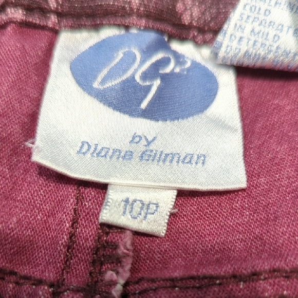 DG2 by Diane Gilman Purple Snake Print Jeggings - Picture 8 of 12